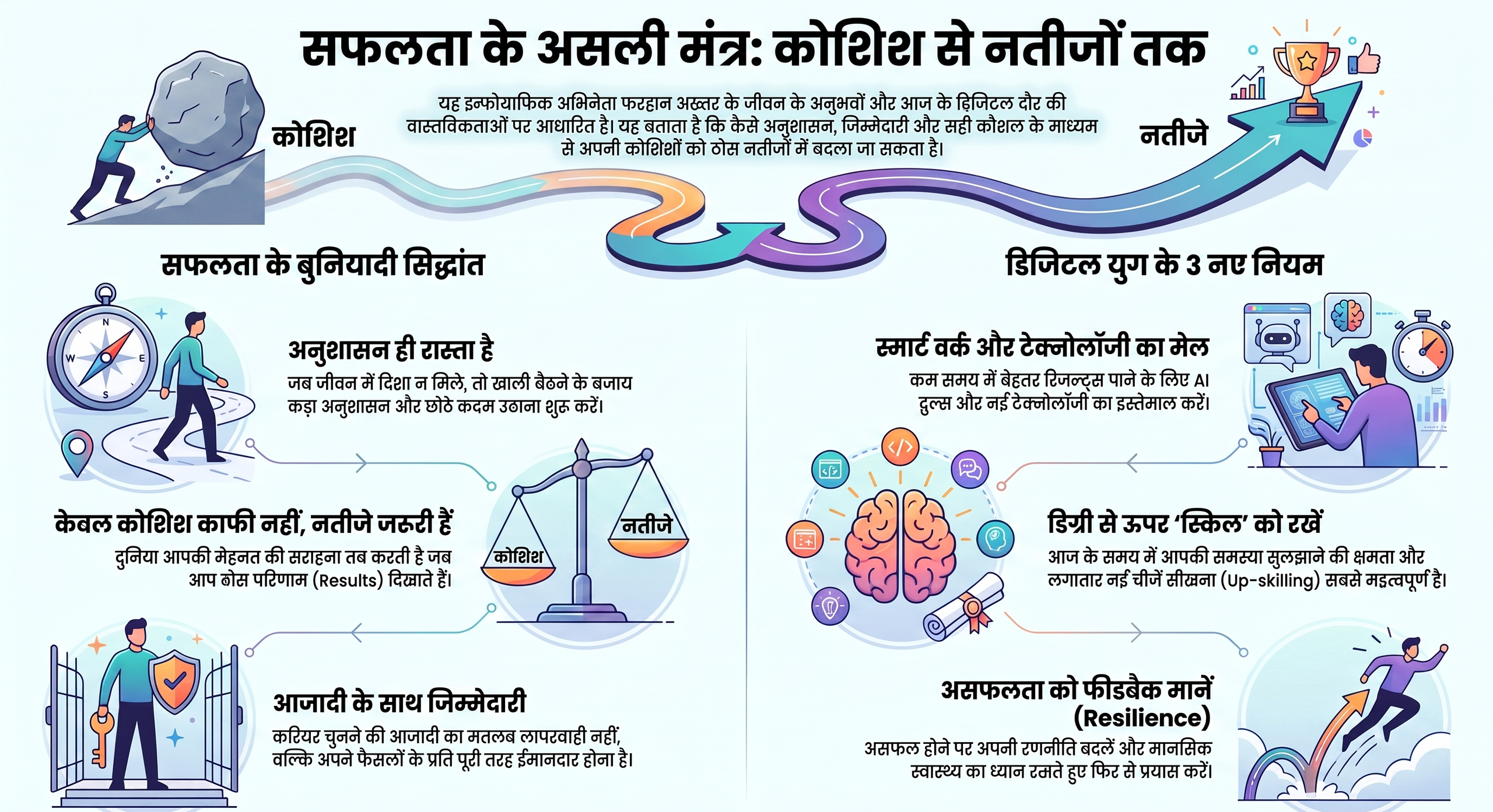 सफलता के नियम और रिजल्ट ओरिएंटेड अप्रोच