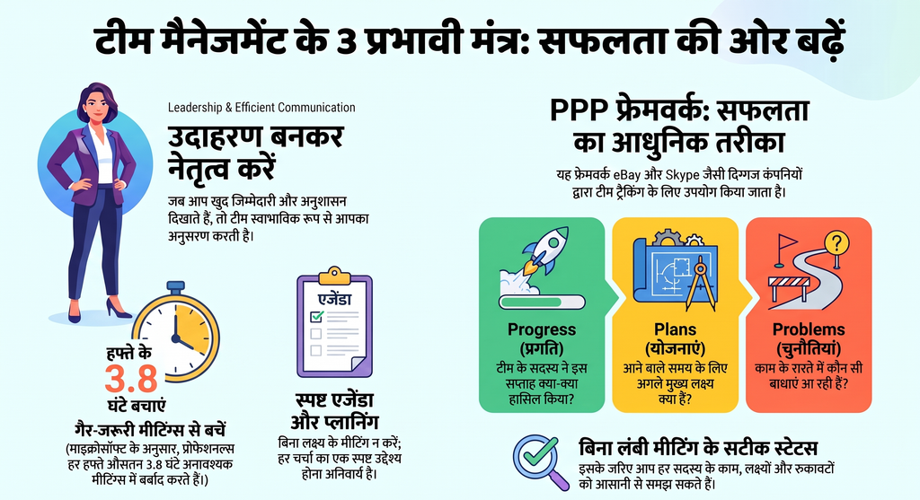 टीमवर्क को सफल बनाने में टीम लीडर्स की भूमिका - टीम मैनेजमेंट