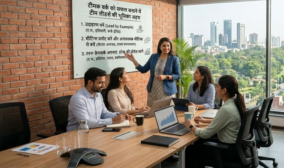 टीमवर्क को सफल बनाने में टीम लीडर्स की भूमिका - टीम मैनेजमेंट मीटिंग